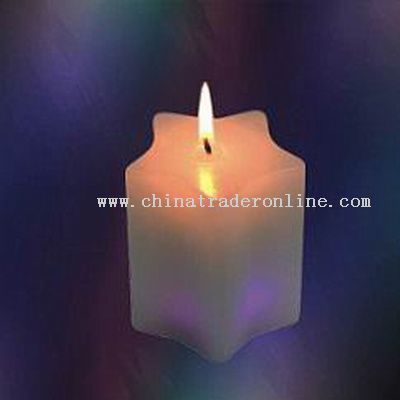 Five Point Star Shape Candle Lamps with 7 Colors Led from China