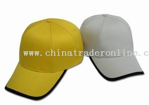 100% cotton 6 turned panel cap from China