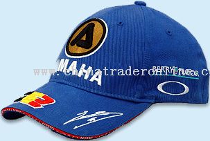 6 panel YAMAHA racing cap from China