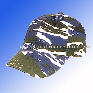 Camouflage baseball cap from China