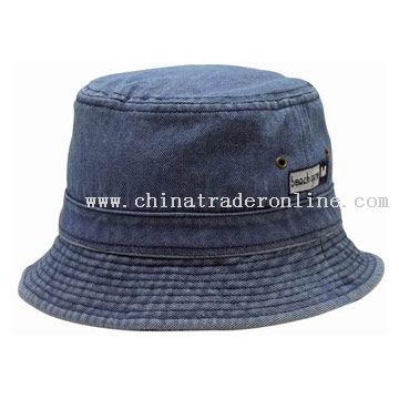 Jeans washed bucket hat