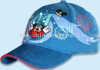 DISNEY six panel baseball cap for kids from China