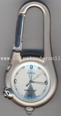 Carabiner & Watch And LED Light