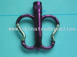 Carabiner with light from China