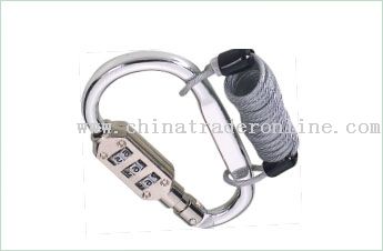 Combination Lock Carabiner from China