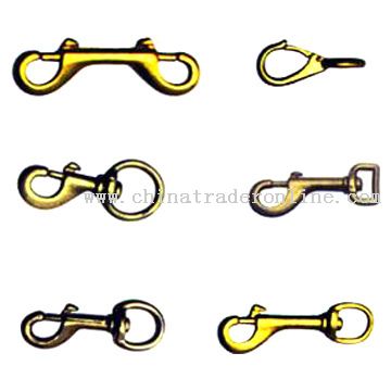 Solid Brass Carabine Hook