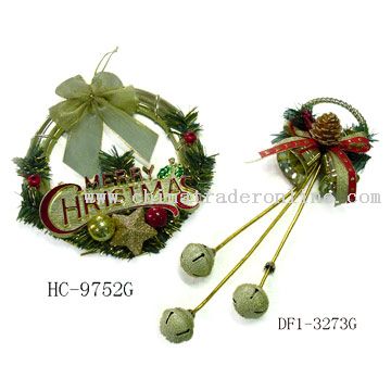 Christmas Wreath and Door Ornament from China