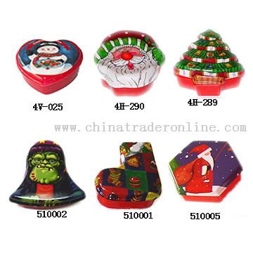 Christmas Candy Containers