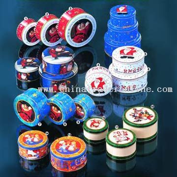 Christmas Gift Tin Boxes from China