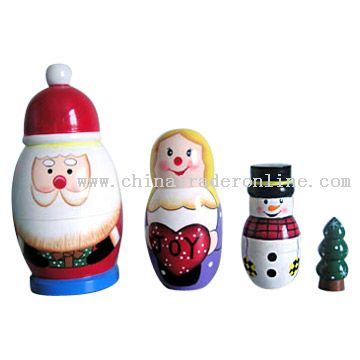 Christmas Nesting Doll