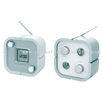 FM Radio with Multifunction Alarm Clock