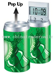 Novelty LCD Clock with Alarm