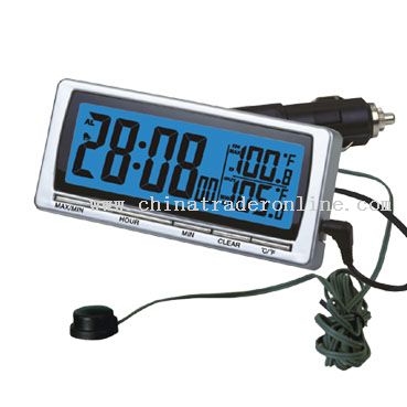 Weather Station Clocks for Car Use