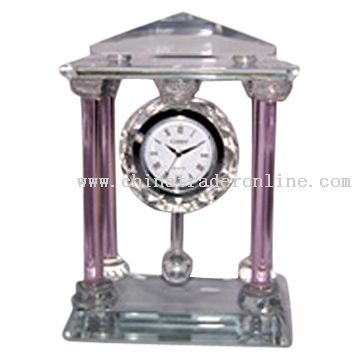 Crystal Rome Clock