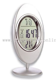 LCD Plastic Clock from China