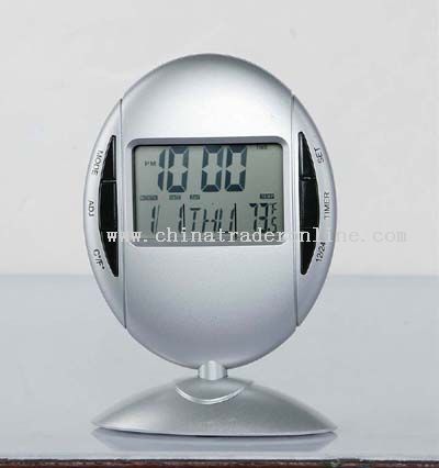 Rotary Digital Table Clock from China