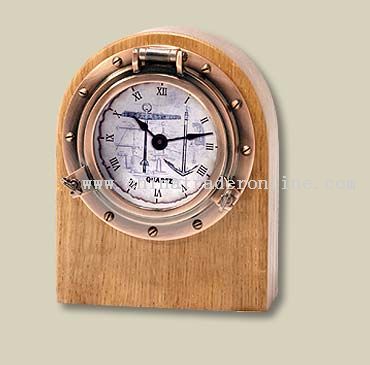 Wooden Desk Clock