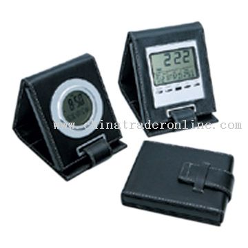 Foldaway LCD Clocks from China