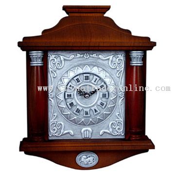 Imitated Wooden Wall Clock from China