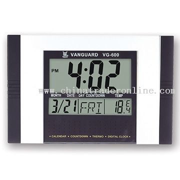 LCD Digital Clock from China