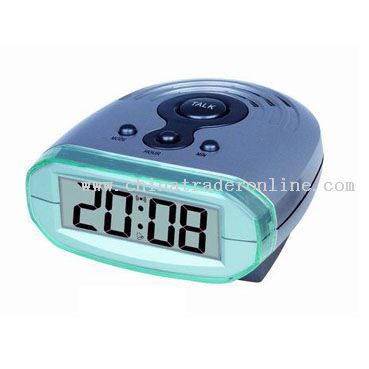 LCD Talking Clock