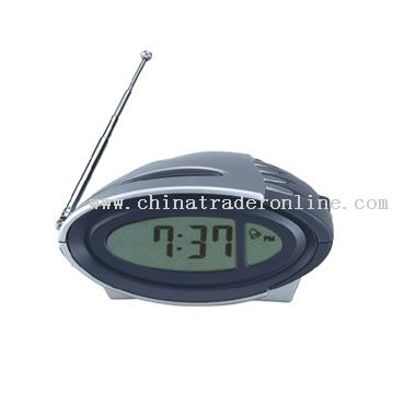 LCD Talking Clock with Radio from China