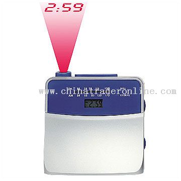 Projector Clock Radio from China