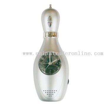 Bowling Clock With FM Radio from China