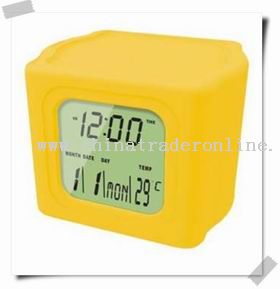 Colourful clock from China