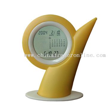 LCD Clock With Calendar