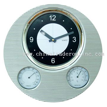 Weather Station Wall Clock from China