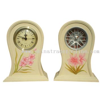 Wooden Craftwork Clocks from China