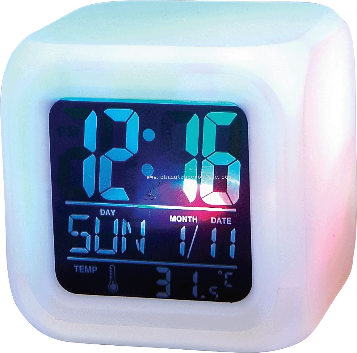 Color-changing Clock from China