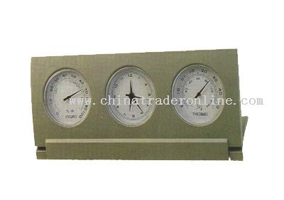 Hygrometer time thermometer