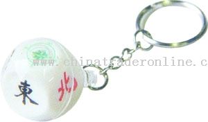 Compass Ball Key Chain