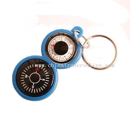 KEY RING(KEY CHAIN,COMPASS,THERMOMETER)