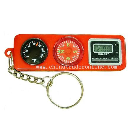 KEY RING(THERMOMETER,COMPASS,KEY CHAIN)