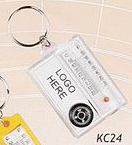 W/COMPASS&THERMOMETER Keychain