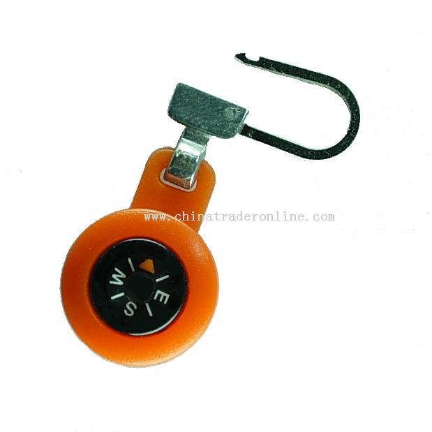 ZIPPER PULL COMPASS from China