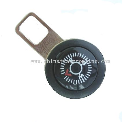 Zipper Pull Compass