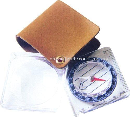 Ruler Magnifier Compass from China