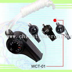 WHISTLE COMPASS&NECK CORD from China