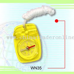 WHISTLE COMPASS W/COMPASS HAND&NECK from China