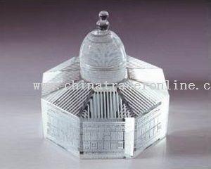 CRYSTAL MODEL OF BUILDING from China