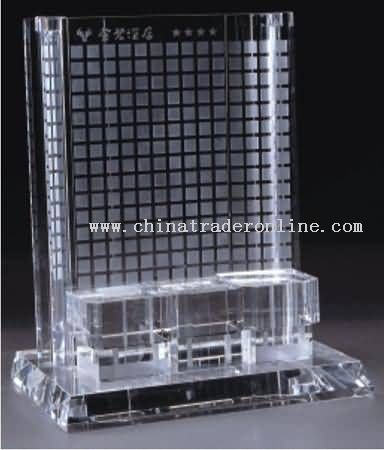 CRYSTAL MODEL OF BUILDING from China