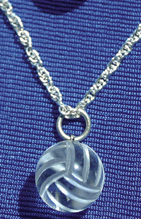 CRYSTAL BALL KEYCHAIN