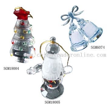 Crystal Christmas Products from China