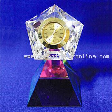 Crystal Clock from China