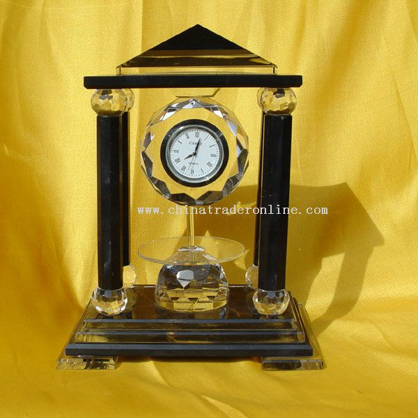 Crystal Desktop Clock Form One