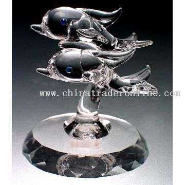 Crystal Dolphin from China
